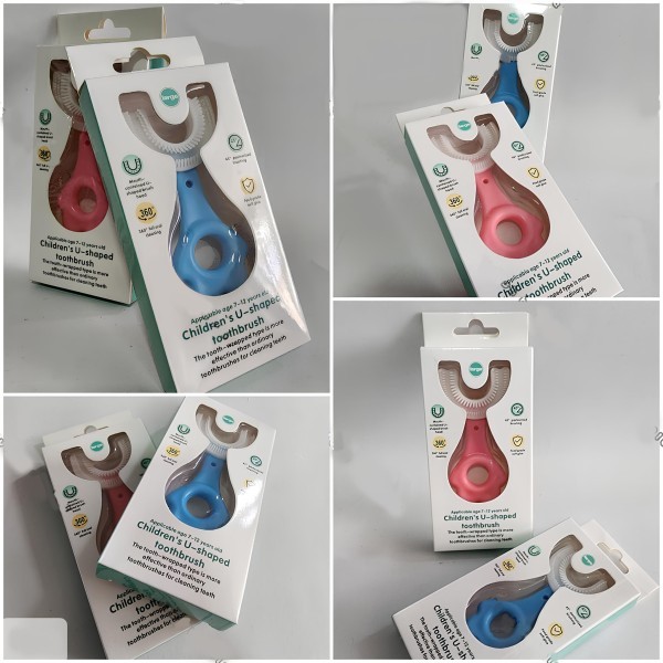 🦷🪥 U فرشاة الأسنان بشكل