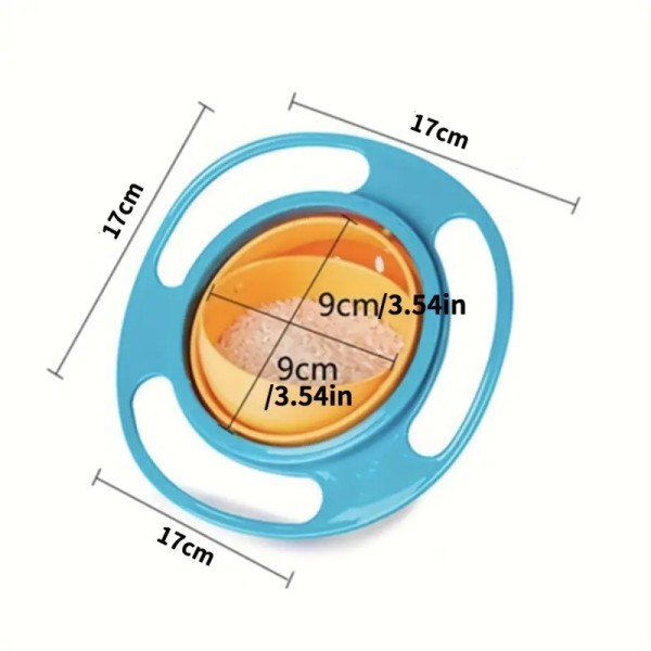 صحن مانع الإنسكاب 🍽️