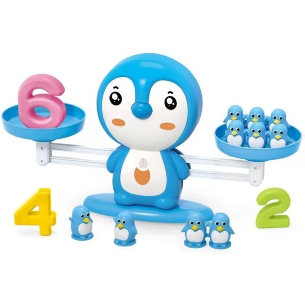 لعبة العد والتوازن 🐧🐸🐥