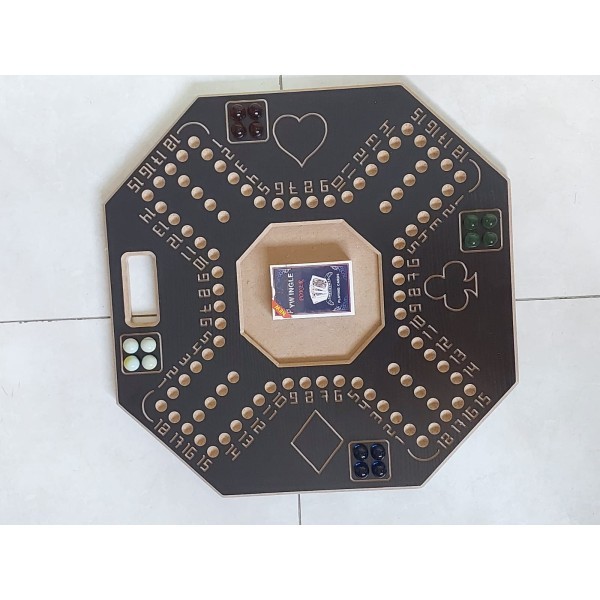 لعبة جاكارو الخشبية ♥️♣️♦️♠️