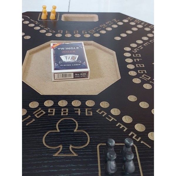 لعبة جاكارو الخشبية ♥️♣️♦️♠️