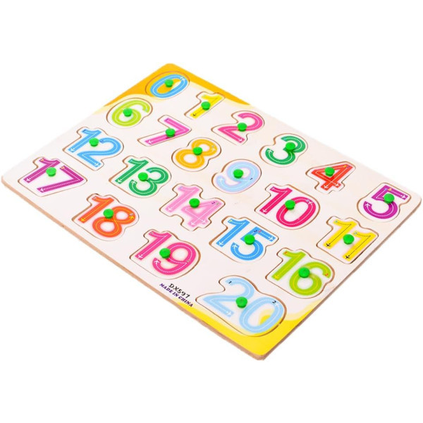 بزل الأرقام الإنجليزية للأطفال! 🧩✨👶