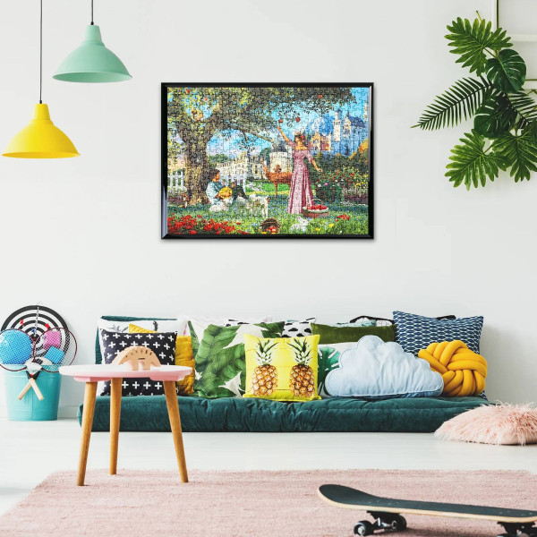 بزل HXMARS ب 500 قطعة على شكل  الحديقة الخلابة 🏡🌸🌼🌻