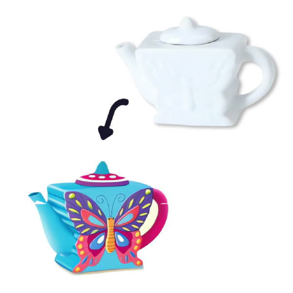 طقم تلوين الفناجين 🎨