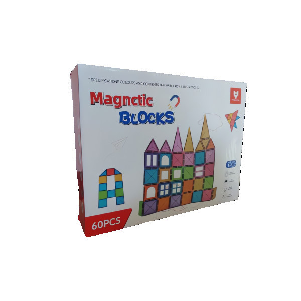 المكعبات المغناطيسية 60 قطعة 🧲✨