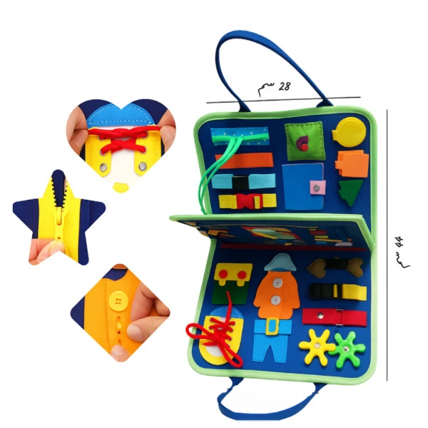 كتاب المونتيسوري التعليمي 📚🧸