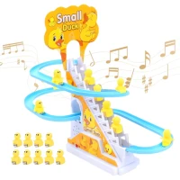 لعبة درج البطة الممتعة للأطفال 🐤🎶✨