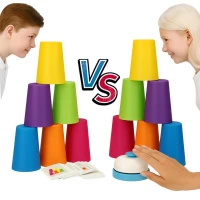 لعبة تحدي الأكواب 🎖️🎗️